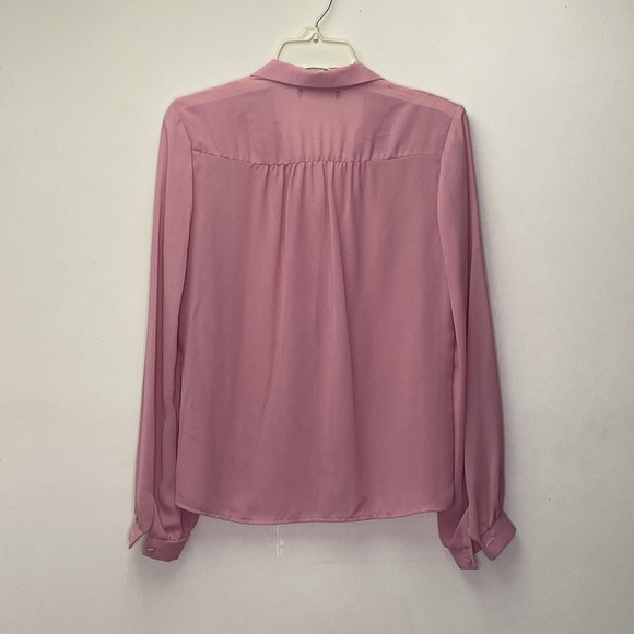 Pink Sheer Blouse - Picture 2 of 4